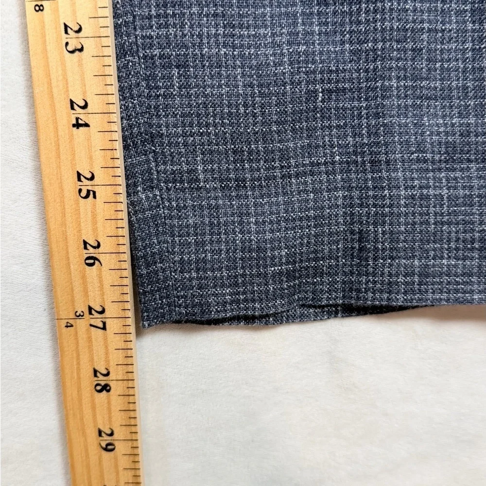 Banana Republic Heritage Collection 32W 27L 100% Linen Charcoal Dress  Pants